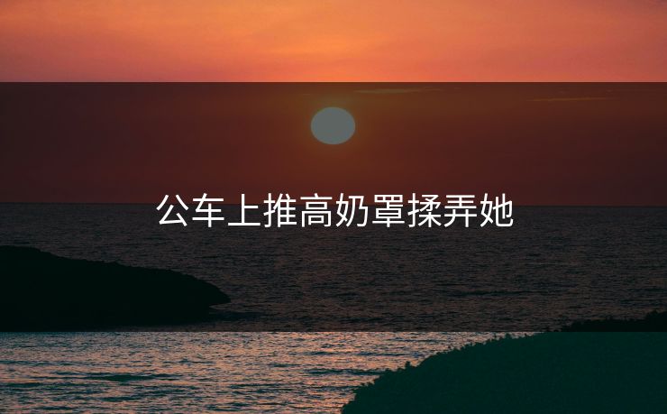 公车上推高奶罩揉弄她